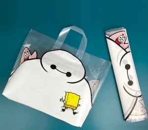 大白印花PE软膜手提袋